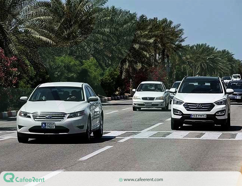 شرایط رانندگی در جزیره کیش