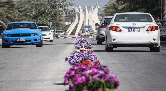 قوانین رانندگی در جزیره کیش