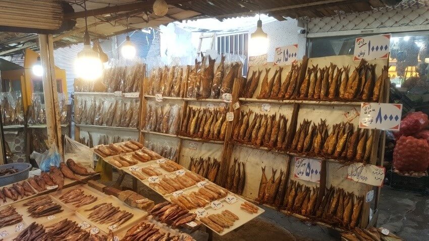 بازار محلی و سنتی شهر فومن