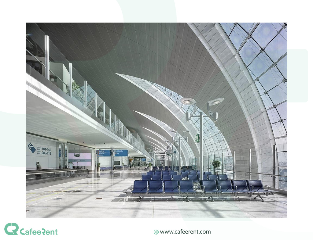 طراحی زیبای فرودگاه بین المللی آل مکتوم