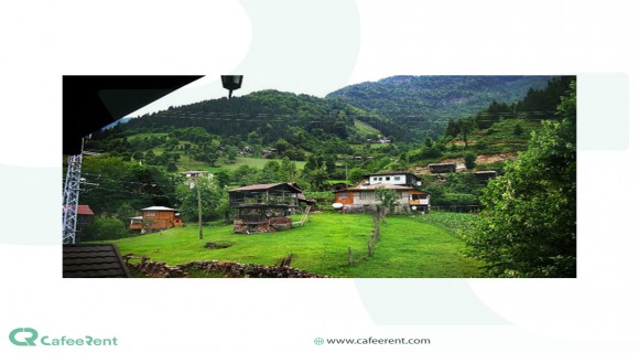 جاده ای زیبا در مسیر تهران شمال