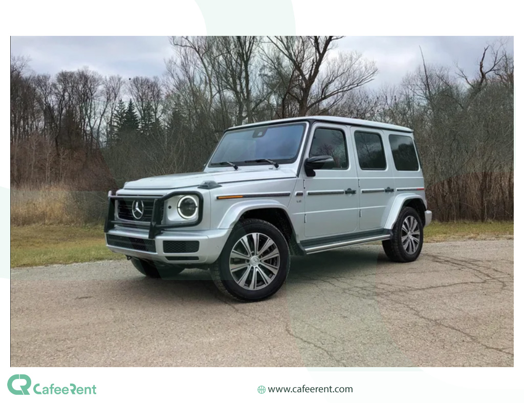 Different Models of G-Wagon in white