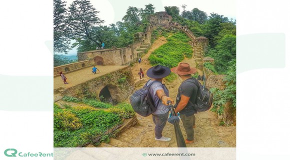 Rudkhan castle in Fuman