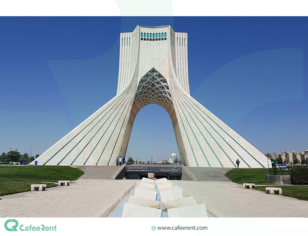 Azadi tower in Tehran