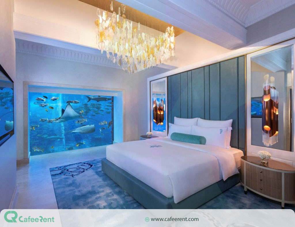 اتاق خواب های هتل آتلانتیس دبی