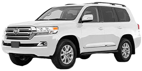 rent a Toyota land cruiser