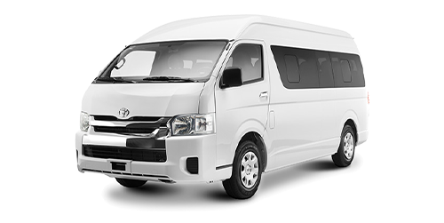 rent a Toyota van hiace