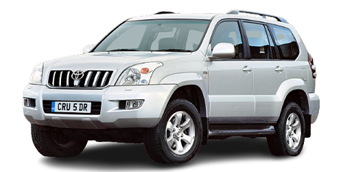 rent a Toyota prado