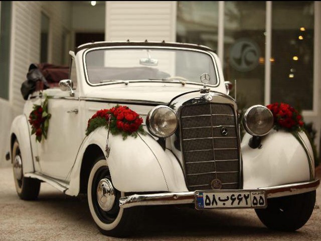 اجاره ماشین های کلاسیک برای عروسی